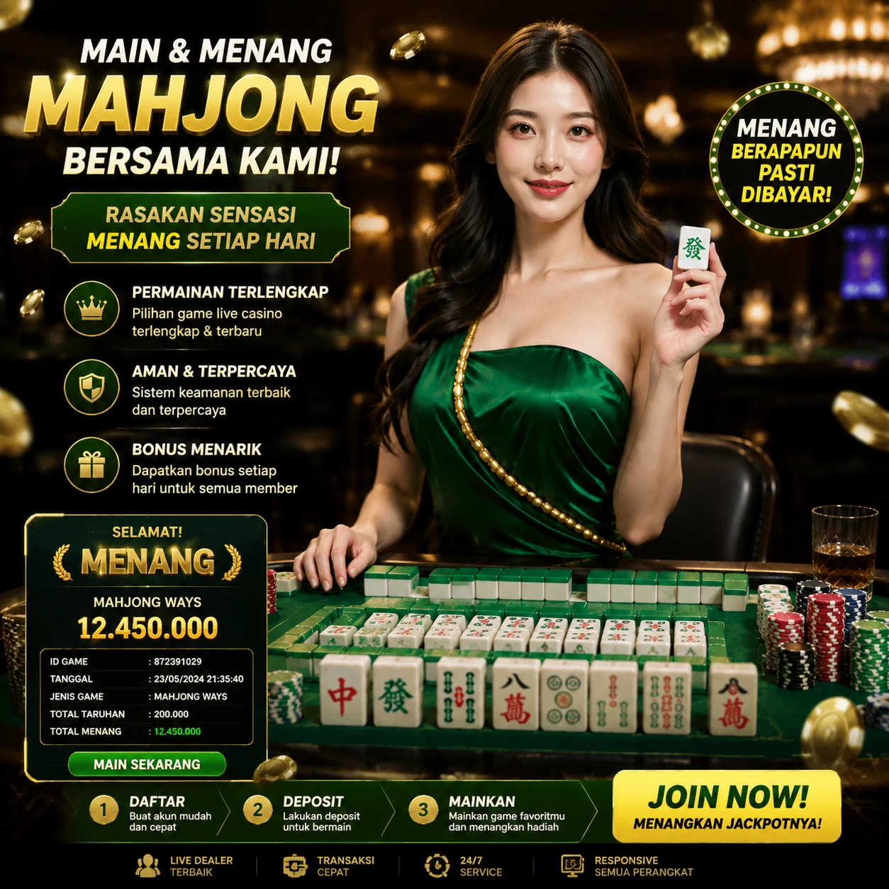 Yang berubah di hanabi88: bookmark, e-wallet, turnover